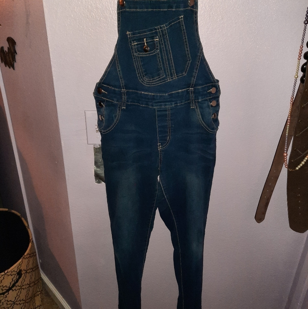 Ladies Denim Coveralls